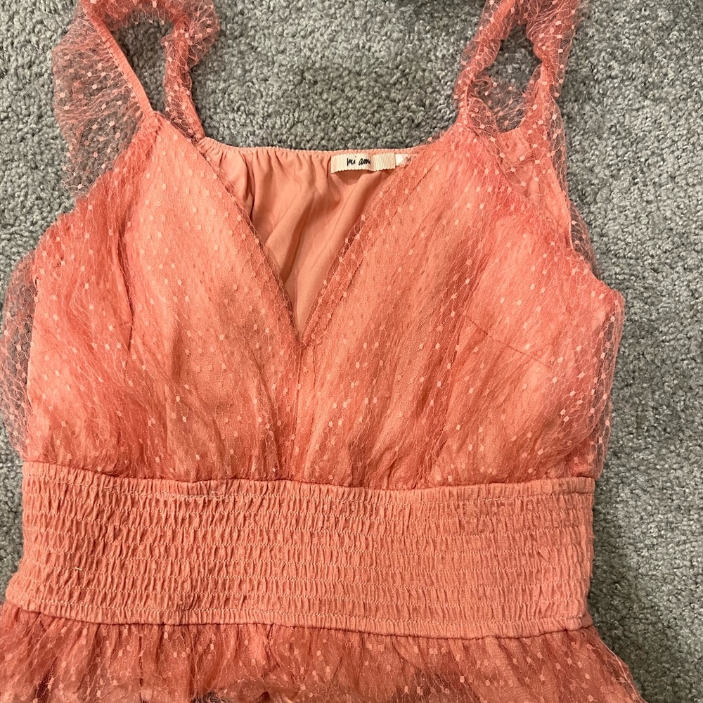 It’s a pink tank top from Francesca’s